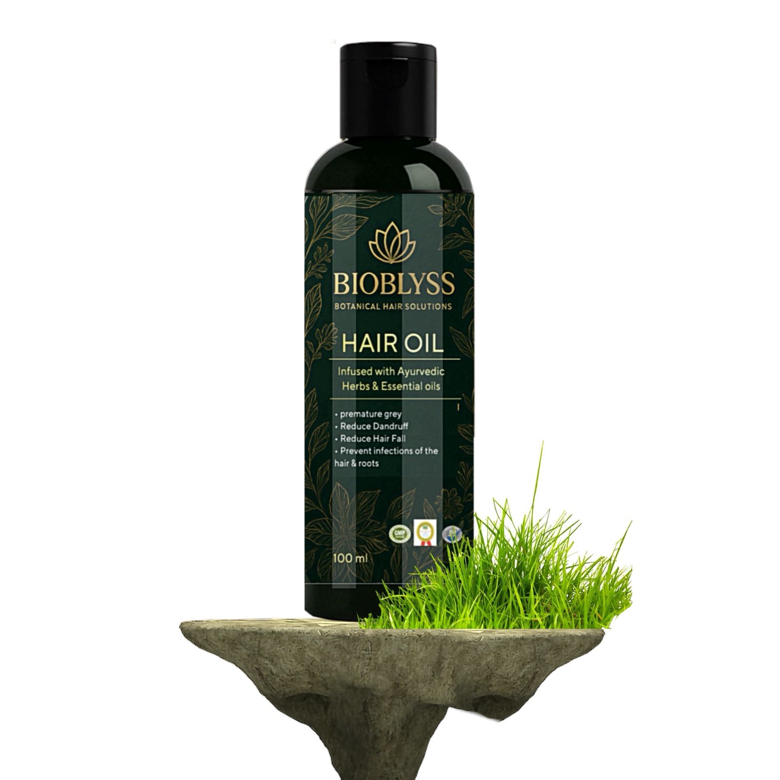 Bioblyss Ayurvedic Hair Oil – Hair Growth & Hair Fall Control